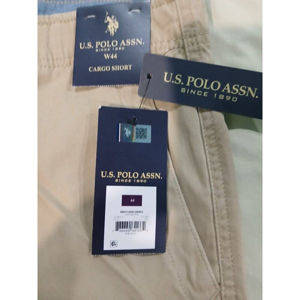 U.S. Polo Assn. 44 Khaki 100% Cotton NWT - Picture 9 of 12